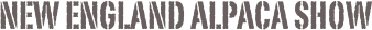New England Alpaca Show